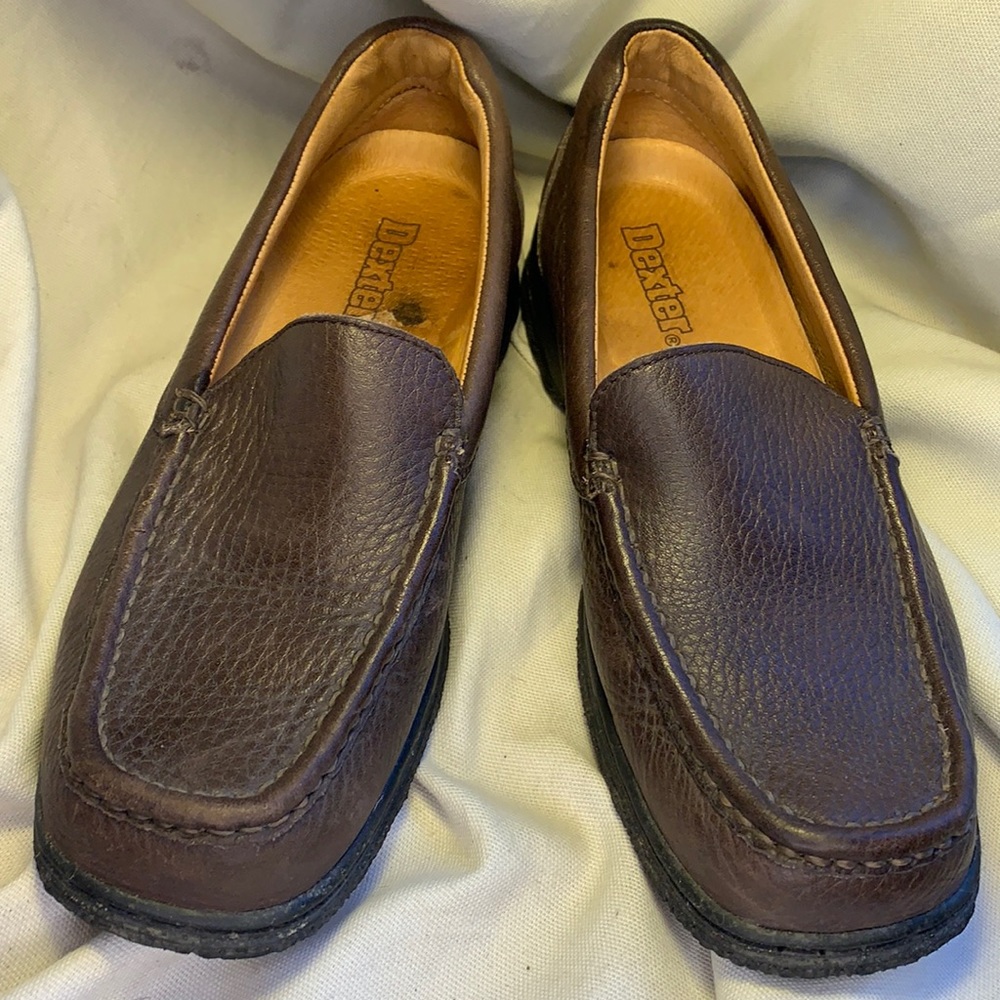 Dexter leather everyday handcrafted loafers EUC